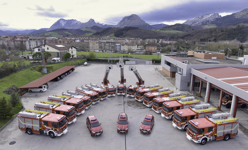 Vizcaya renouvelle sa flotte de lutte contre les incendies et de secours avec 15 véhicules équipés de transmissions automatiques Allison